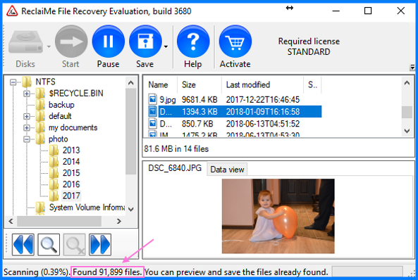ReclaiMe Crack v2.0.5141 Professional Data recovery Software Latest 