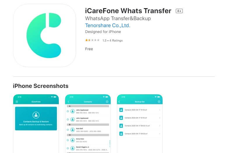 Tenorshare iCareFone 7.11.4.15 Crack + Serial Key Free Download